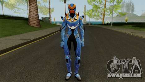 Fortnite Female Carbide Blue para GTA San Andreas