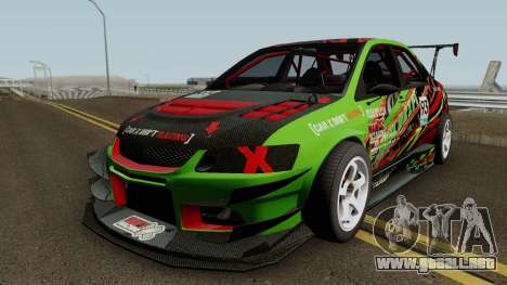 Mitsubishi Lancer Evolution IX OZ Drift V2 2006 para GTA San Andreas