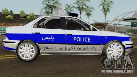 IKCO Samand Police LX v3 para GTA San Andreas