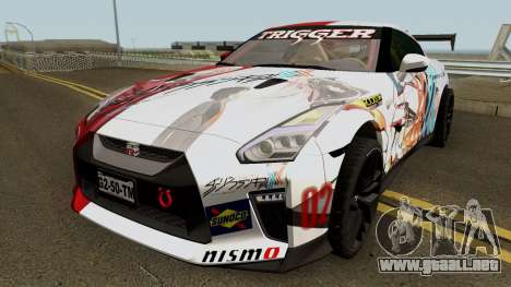 Nissan GT-R Premium R35 17 Itasha para GTA San Andreas