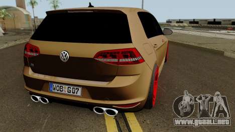 Volkswagen Golf 7 GTI SlowDesign para GTA San Andreas