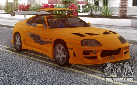 1994 Toyota Supra MK IV Fast Furious para GTA San Andreas