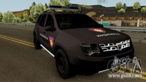 Dacia Duster Zandarmerija para GTA San Andreas