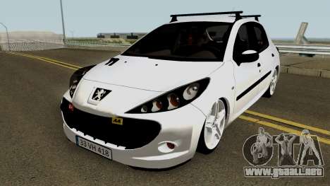 Peugeot 206 2012 para GTA San Andreas