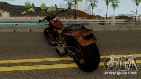 Western Motorcycle Rat Bike GTA V para GTA San Andreas