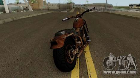 Western Motorcycle Rat Bike GTA V para GTA San Andreas