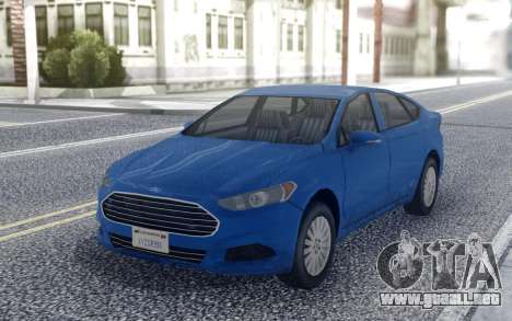 Ford Fusion 2016 Low para GTA San Andreas