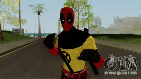 Deadpool With X-Men Shirt From Deadpool 2 para GTA San Andreas