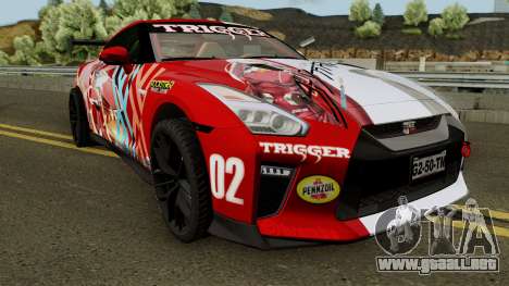 Nissan GT-R Premium R35 17 Itasha para GTA San Andreas