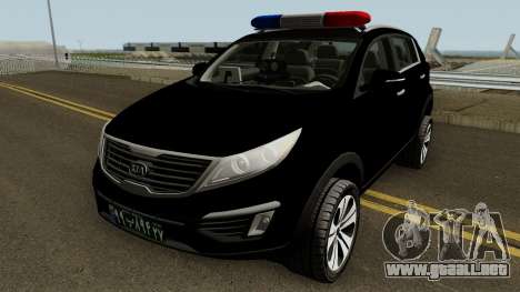 Kia Sportage Police Iran para GTA San Andreas