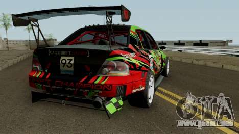 Mitsubishi Lancer Evolution IX OZ Drift V2 2006 para GTA San Andreas