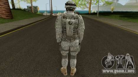 US Army ACU Skin para GTA San Andreas