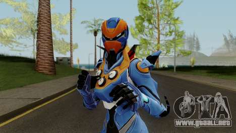 Fortnite Female Carbide Blue para GTA San Andreas