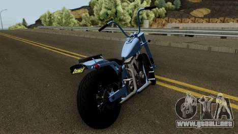 Western Motorcycle Daemon GTA V para GTA San Andreas