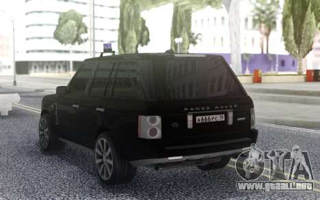 Land Rover Range Rover Sport para GTA San Andreas