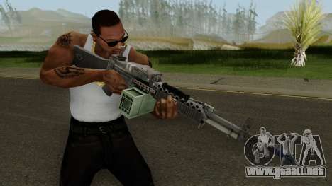 Bad Company 2 Vietnam Stoner 63A para GTA San Andreas