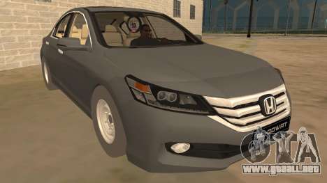 Honda Accord 2015 Standard para GTA San Andreas