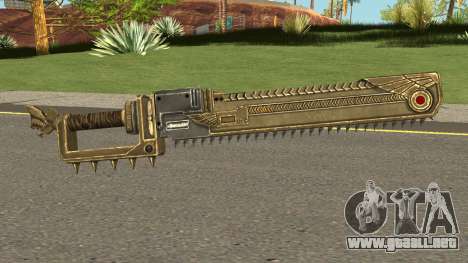 War Hammer 40k Chainsword By Galy Raffo para GTA San Andreas