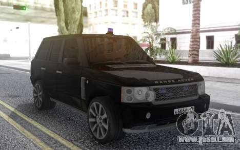 Land Rover Range Rover Sport para GTA San Andreas