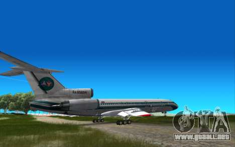 Tu-154 ALROSA leyenda Izhma para GTA San Andreas