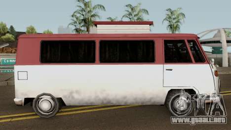 Burgerfahrzeug Volkswagen T2 Microbus para GTA San Andreas