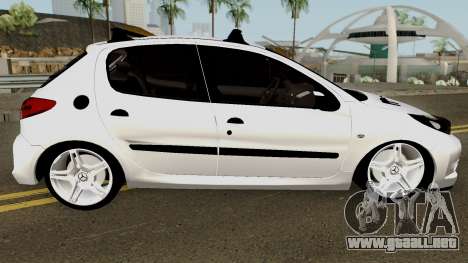 Peugeot 206 2012 para GTA San Andreas