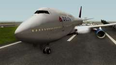 Delta Air Lines Boeing 747-400 para GTA San Andreas