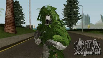 Skin Random 104 (Outfit Army With Ghiliesuit) para GTA San Andreas