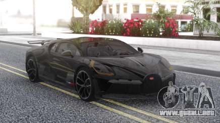Bugatti Divo Black para GTA San Andreas