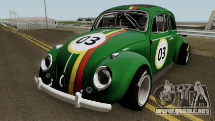 Volkswagen Beetle Ragtop Sedan 1963 para GTA San Andreas