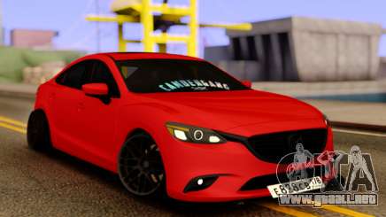 Mazda 6 Red Sport para GTA San Andreas