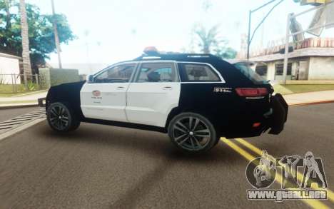 Jeep Grand Cherokee Police Edition para GTA San Andreas