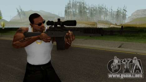 COD-MWR M14 Sniper para GTA San Andreas