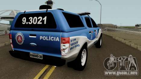 Ford Ranger 2014 CIPM Tabocas Do Brejo Velho para GTA San Andreas