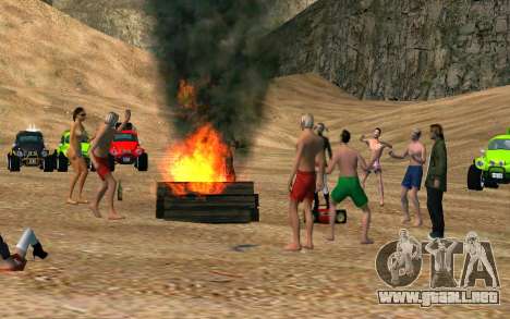Fiesta en la playa para GTA San Andreas