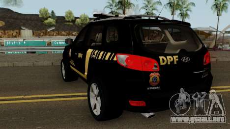 Hyundai Santa Fe Policia Federal para GTA San Andreas