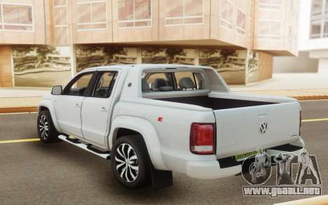 Volkswagen Amarok V6 Aventura 2018 para GTA San Andreas