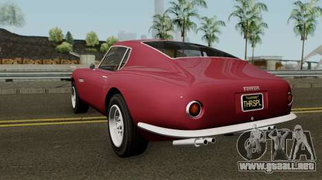 Ferrari 250 GT SWB Thorndyke Special Style 1963 para GTA San Andreas