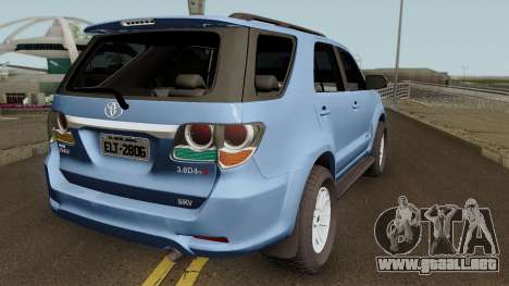 Toyota Hilux SW4 SRV 4X4 3.0 Turbo 2014 para GTA San Andreas