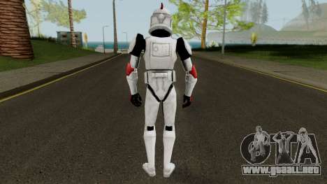 Clone Trooper Red (Star Wars The Clone Wars) para GTA San Andreas