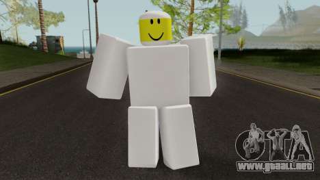 Roblox Noob para GTA San Andreas