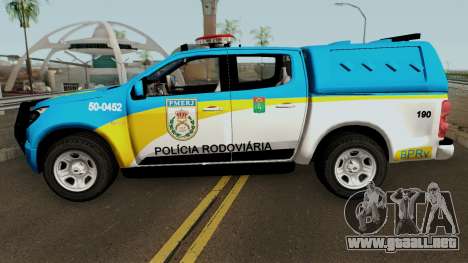 Chevrolet S10 PMERJ BPRv para GTA San Andreas