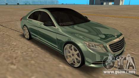 Mersedes-Benz S63 W222 Bulkin Amoral para GTA San Andreas