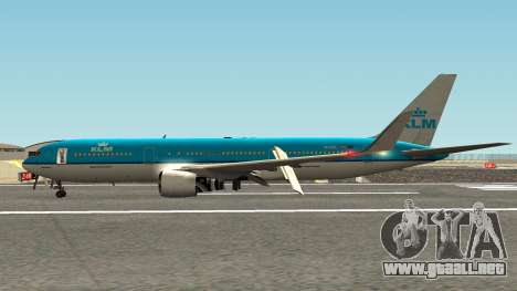 Boeing 767-300 KLM Livery para GTA San Andreas