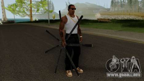 Blackout Sword para GTA San Andreas