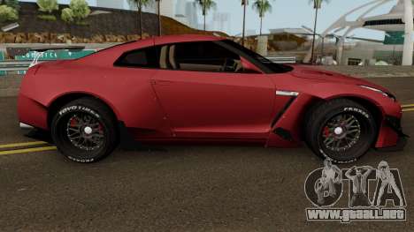 Nissan GT R35 (Rocket Bunny) Edition para GTA San Andreas