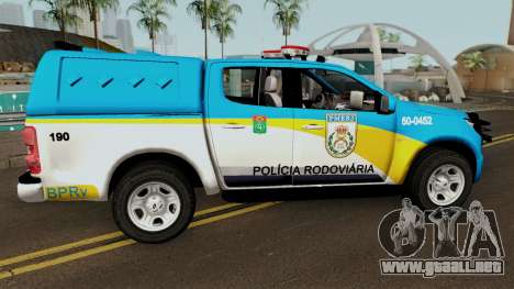 Chevrolet S10 PMERJ BPRv para GTA San Andreas