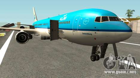 Boeing 767-300 KLM Livery para GTA San Andreas