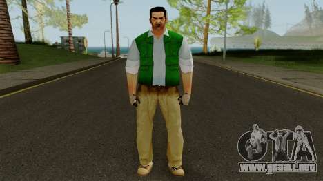 PS2 LCS Beta Toni Outfit 1 para GTA San Andreas