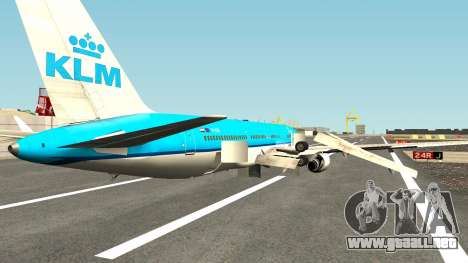 Boeing 767-300 KLM Livery para GTA San Andreas